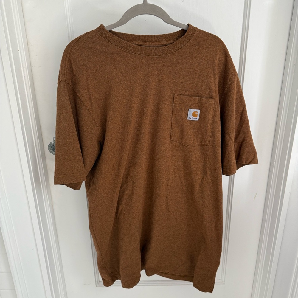 Carhartt Loose Fit Brown T-Shirt